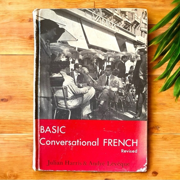 VINTAGE 1958 Basic Conversational French - Revised Edition - Picture 1 of 14